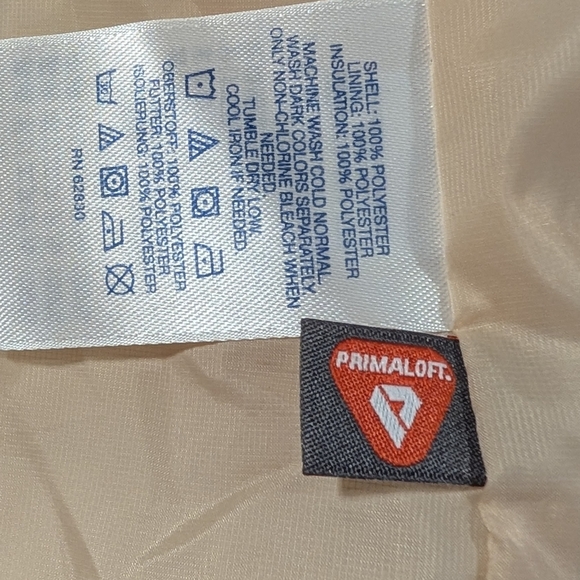 Lands End Women’s Quilted Floral PrimaLoft Jacket Size Medium - Picture 7 of 10